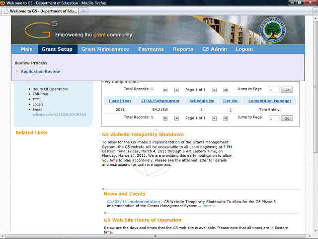 Screen image of this step