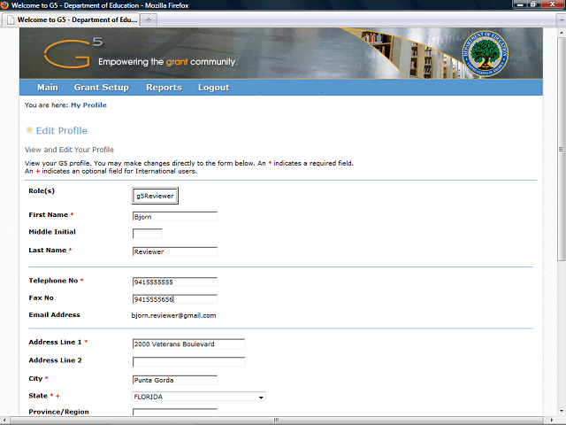 Screen image of this step