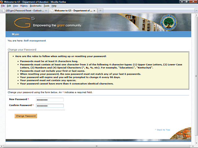 Screen image of this step