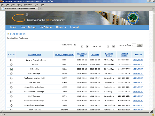 Screen image of this step