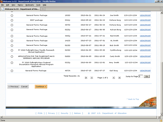 Screen image of this step