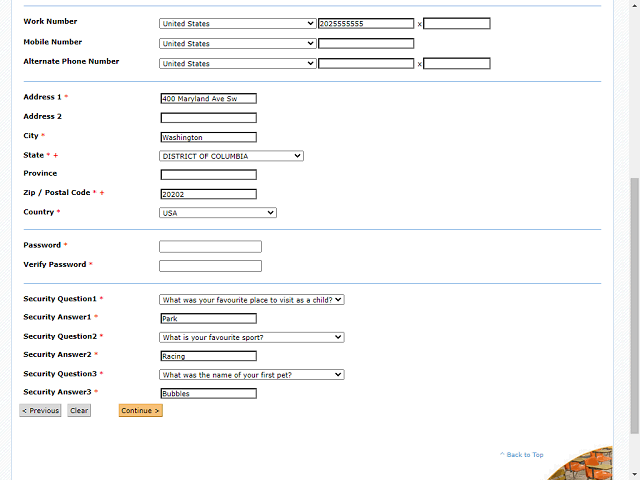 Screen image of this step
