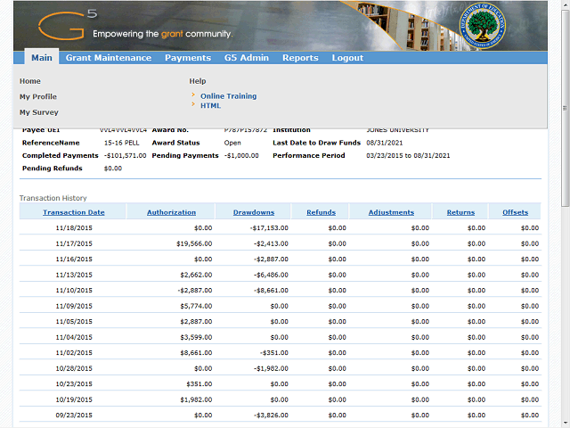 Screen image of this step