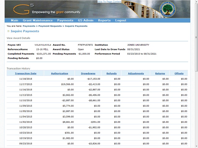 Screen image of this step