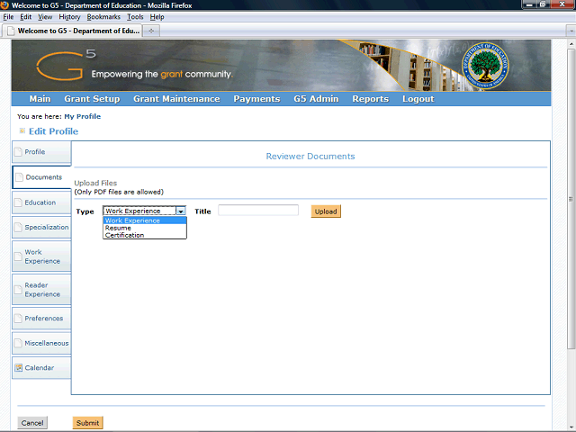 Screen image of this step