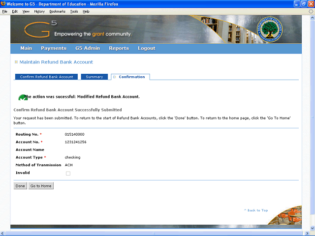 Screen image of this step