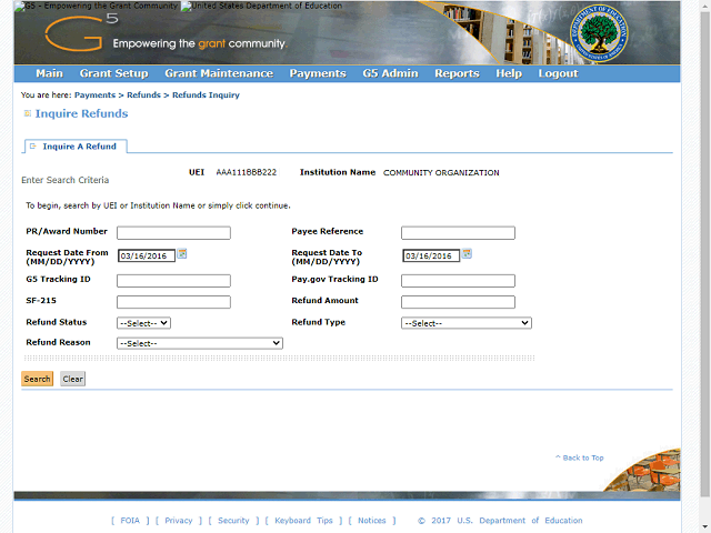 Screen image of this step