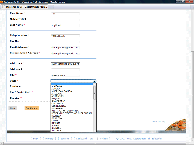 Screen image of this step