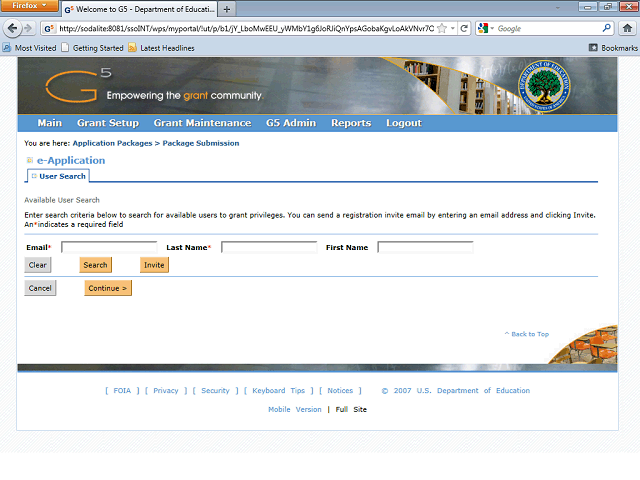 Screen image of this step