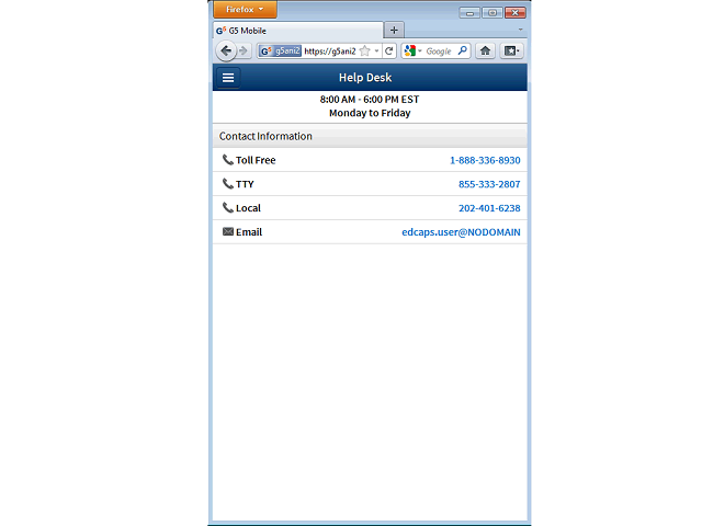 Screen image of this step