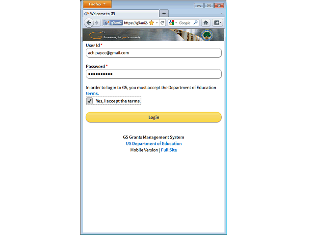 Screen image of this step