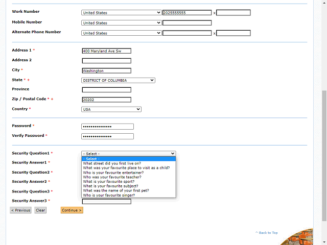 Screen image of this step