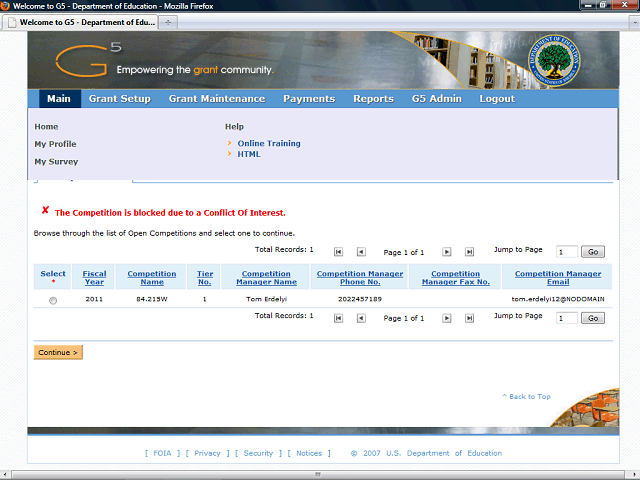 Screen image of this step