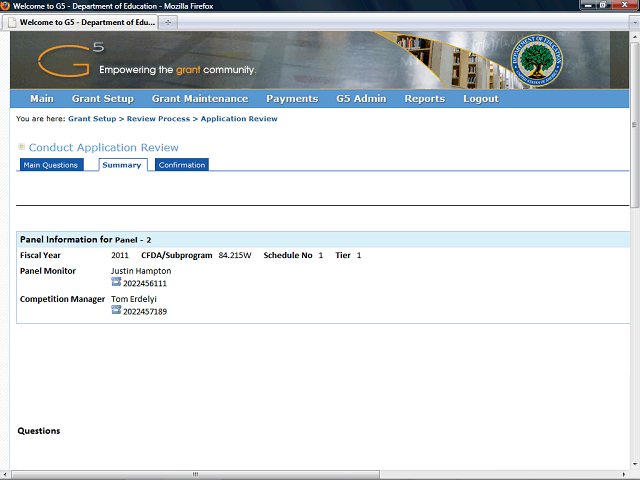 Screen image of this step