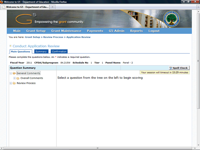 Screen image of this step