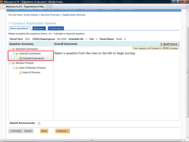 Screen image of this step