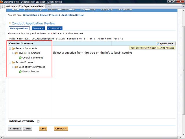 Screen image of this step