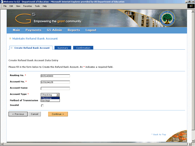 Screen image of this step