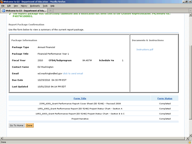 Screen image of this step