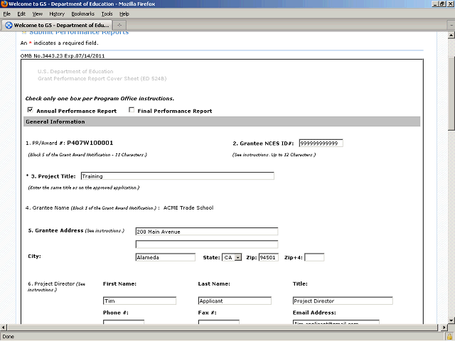 Screen image of this step