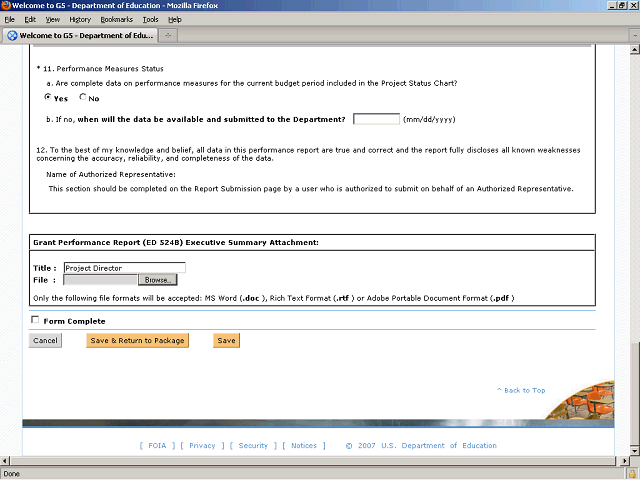 Screen image of this step