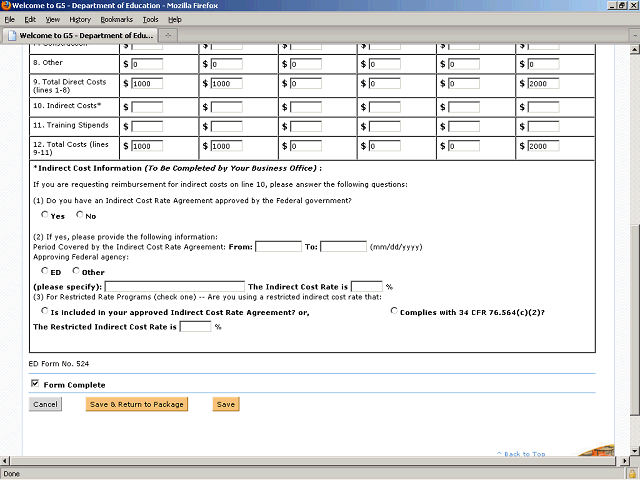 Screen image of this step