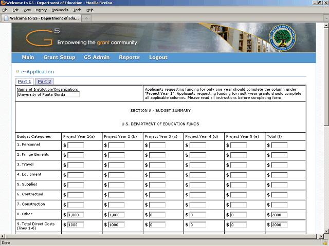 Screen image of this step
