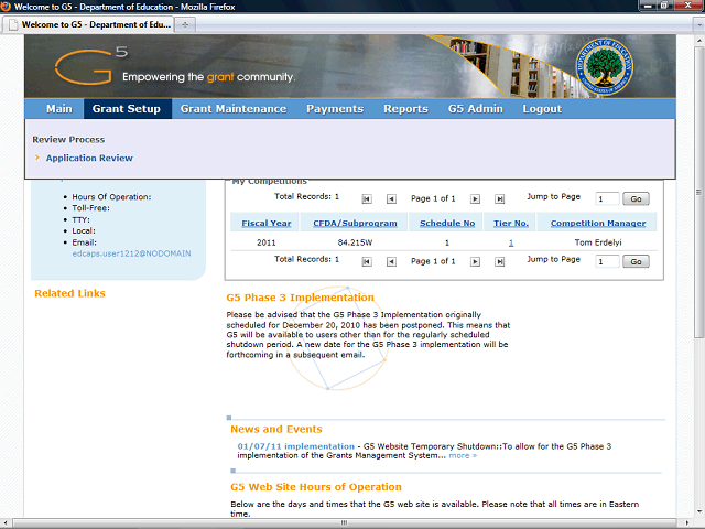 Screen image of this step