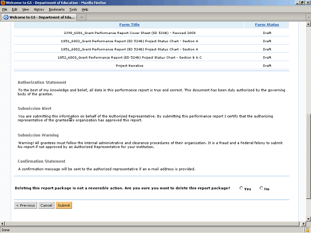Screen image of this step