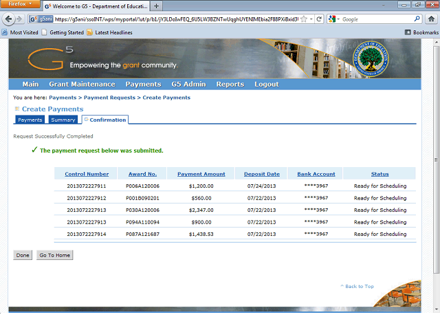 Screen image of this step