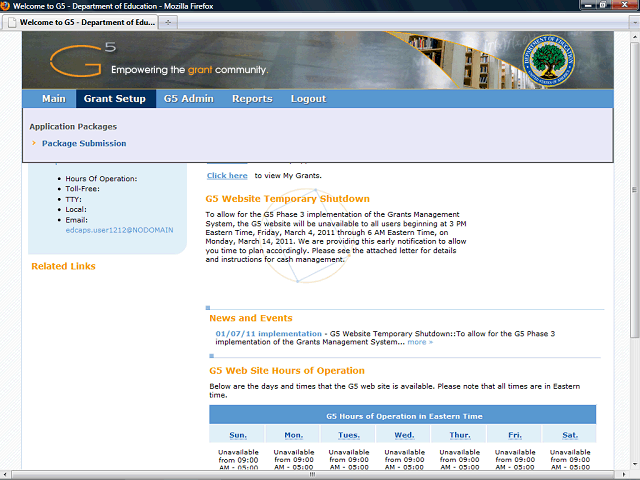 Screen image of this step