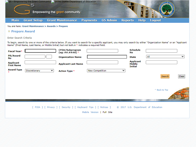 Screen image of this step