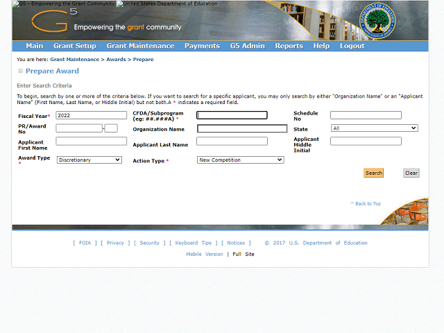 Screen image of this step
