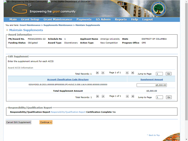 Screen image of this step