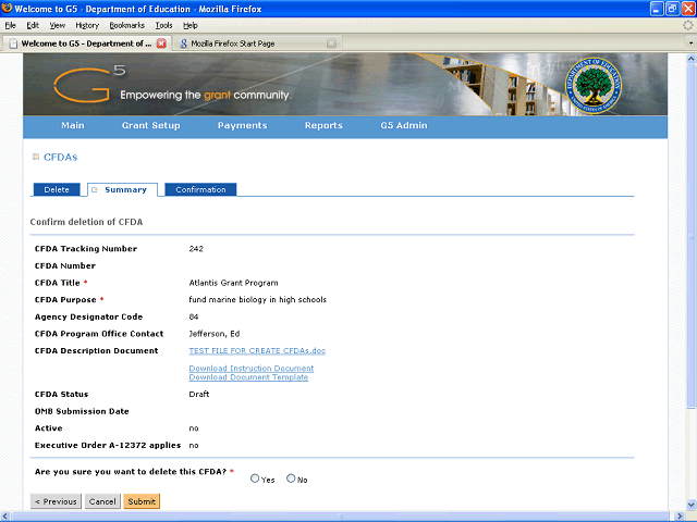 Screen image of this step