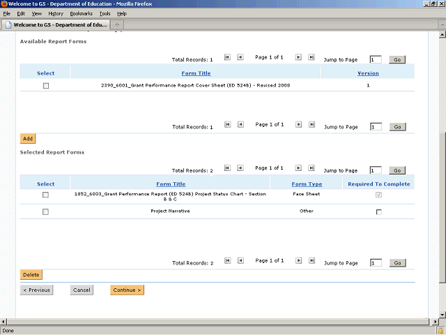 Screen image of this step