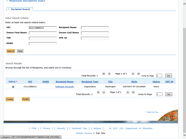 Screen image of this step