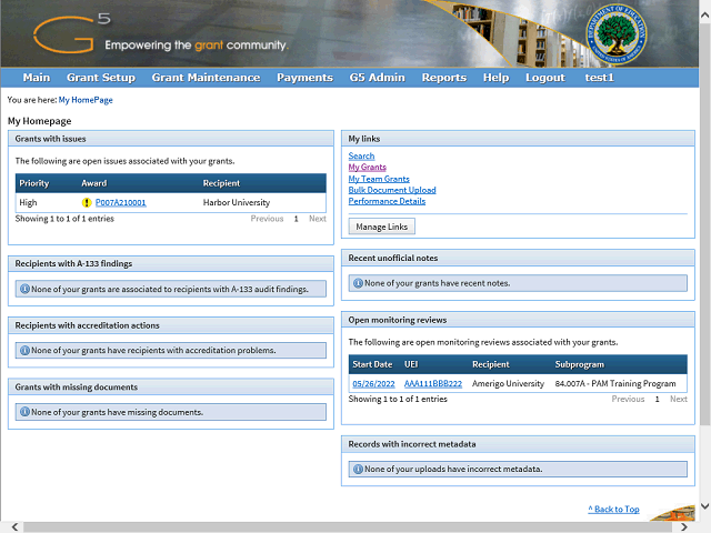 Screen image of this step