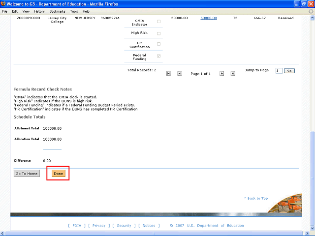 Screen image of this step