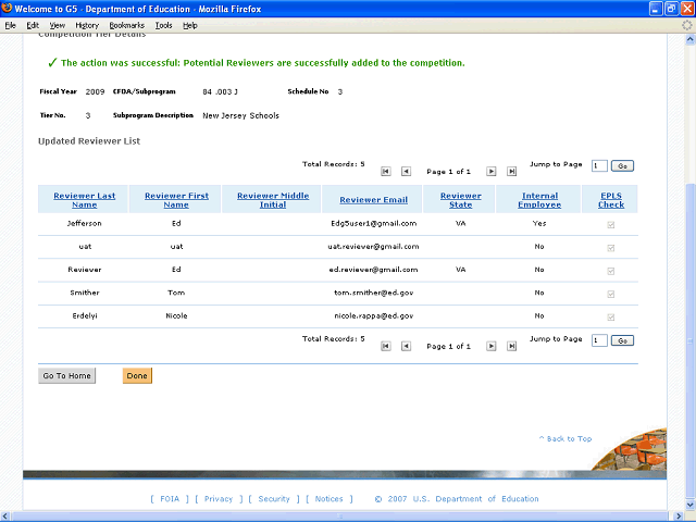 Screen image of this step