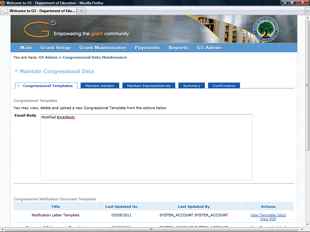 Screen image of this step