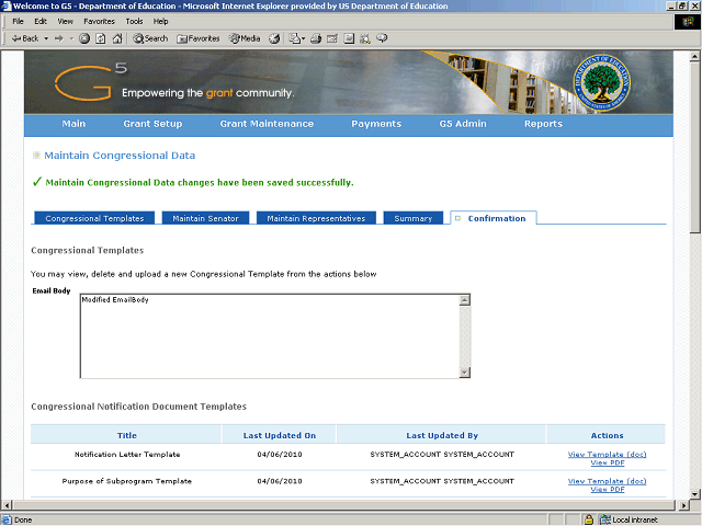 Screen image of this step