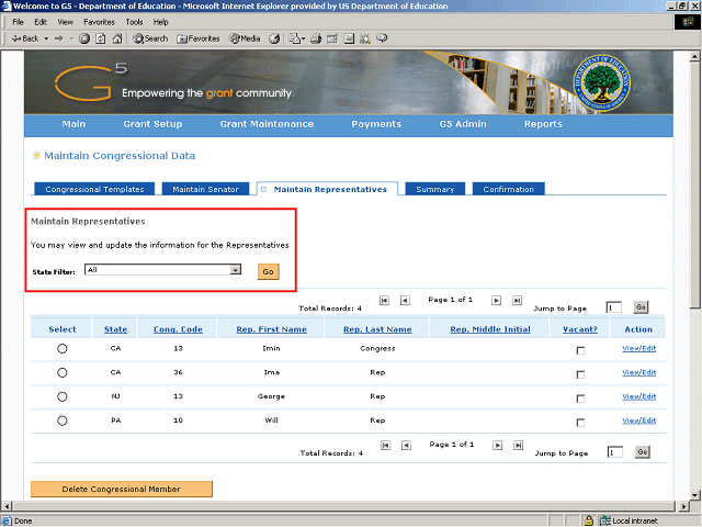 Screen image of this step