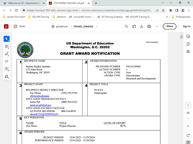 Screen image of this step