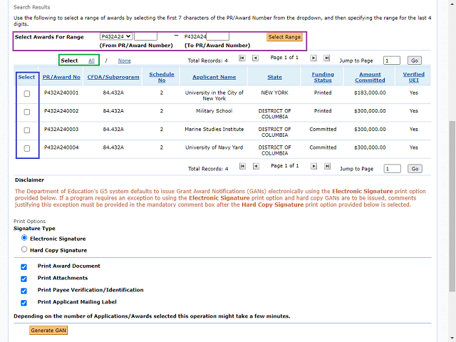 Screen image of this step