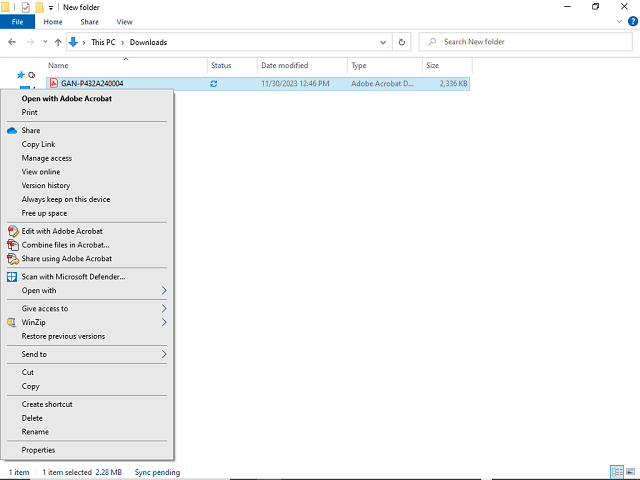 Screen image of this step