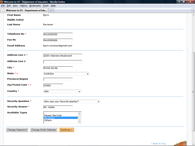 Screen image of this step