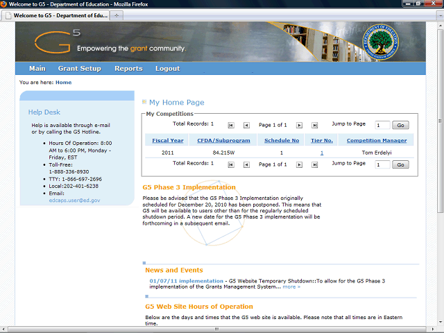 Screen image of this step