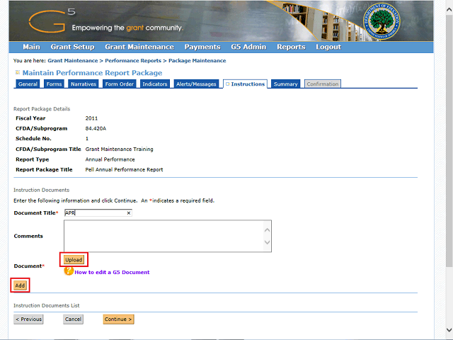 Screen image of this step