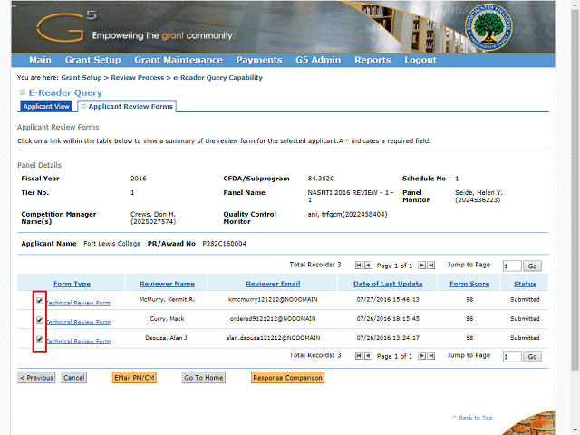 Screen image of this step
